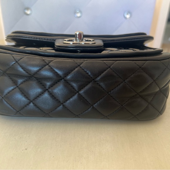 Chanel Black Patent Flap Bag - Picture 4 of 7